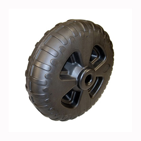 Roll in dock wheel-